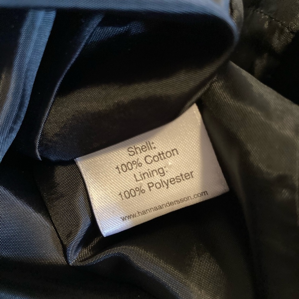 🪷NWOT🪷 Hanna Andersson Black Velvet Skirt, Size 8 - Picture 7 of 13